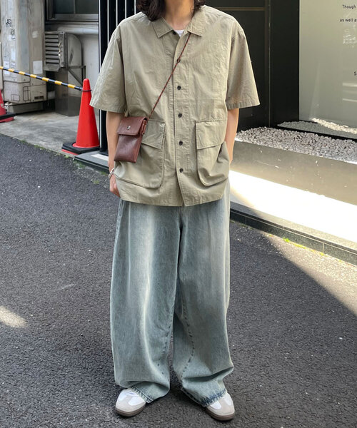 CIAOPANIC(チャオパニック)の「フェイクレザーサコッシュ(ショルダーバッグ・レディース・ブラウン/ブラック・FREE)」の17枚目の写真