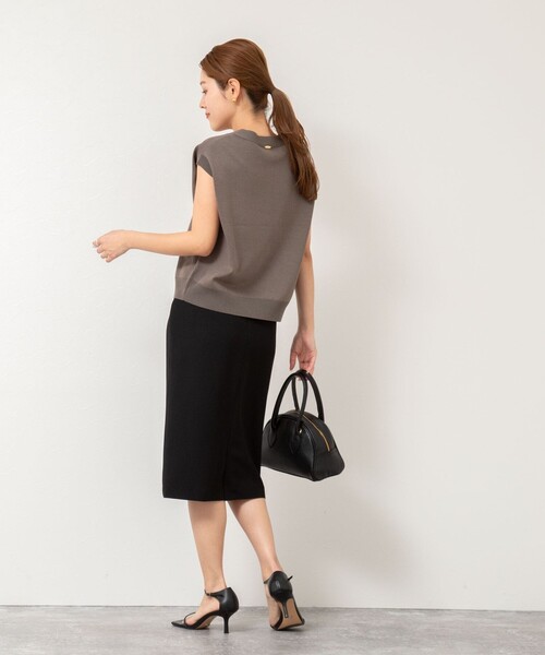 ノーリーズ NOLLEY'S sophi/ オックスジップタイトスカート　新品 NOLLEY'S Sophi（ノーリーズソフィ）の「ダブルクロスジップ