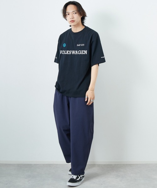 Volkswagen（フォルクスワーゲン）の「[VOLKSWAGEN×JEANS FACTORY/フォルクスワーゲン×ジーンズファクトリー] VOLKSWAGEN コラボレーション レーシング プリントＴシャツ（Tシャツ/カットソー・レディース・ブラック/ホワイト・M/L/S）」の17枚目の写真
