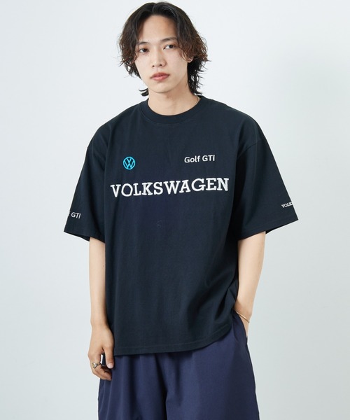 tシャツ 「VOLKSWAGEN×JEANS FACTORY/フォルクスワーゲン×ジーンズファクトリー」 VOLKSWAGEN コラボレーション レー フォルクスワーゲン tシャツ 「VOLKSWAGEN×JEANS FACTORY