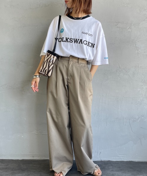 tシャツ 「VOLKSWAGEN×JEANS FACTORY/フォルクスワーゲン×ジーンズファクトリー」 VOLKSWAGEN コラボレーション レー フォルクスワーゲン tシャツ 「VOLKSWAGEN×JEANS FACTORY