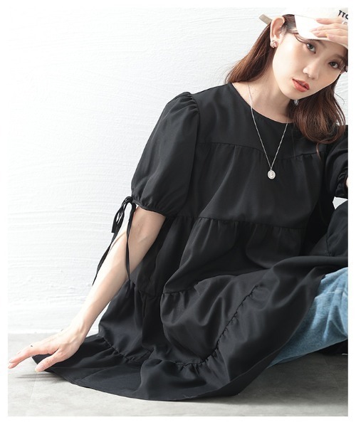 ティアードフレアチュニック（チュニック）｜Sawa a la mode（サワ