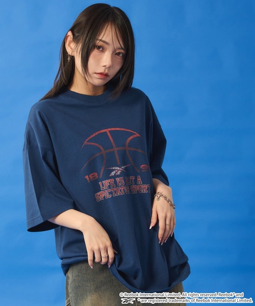 Reebok(リーボック)の「∴WEGO/Reebok別注スポーツロゴT(Tシャツ/カットソー・メンズ・ダークネイビー/ホワイト/ブラック・LARGE/MEDIUM)」の13枚目の写真