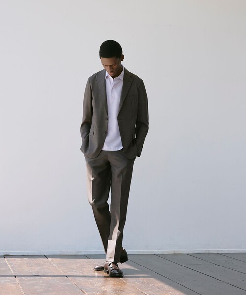 MACKINTOSH LONDON(マッキントッシュ ロンドン)の「【LEON掲載】【BREASY JACKET】super light weight セットアップジャケット(テーラードジャケット・メンズ・ネイビー/ブラウン系その他6・38/40/42)」の20枚目の写真