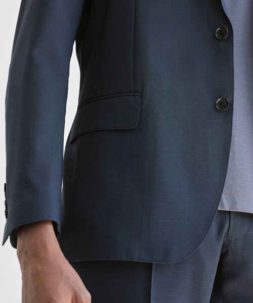 MACKINTOSH LONDON(マッキントッシュ ロンドン)の「【LEON掲載】【BREASY JACKET】super light weight セットアップジャケット(テーラードジャケット・メンズ・ネイビー/ブラウン系その他6・38/40/42)」の18枚目の写真