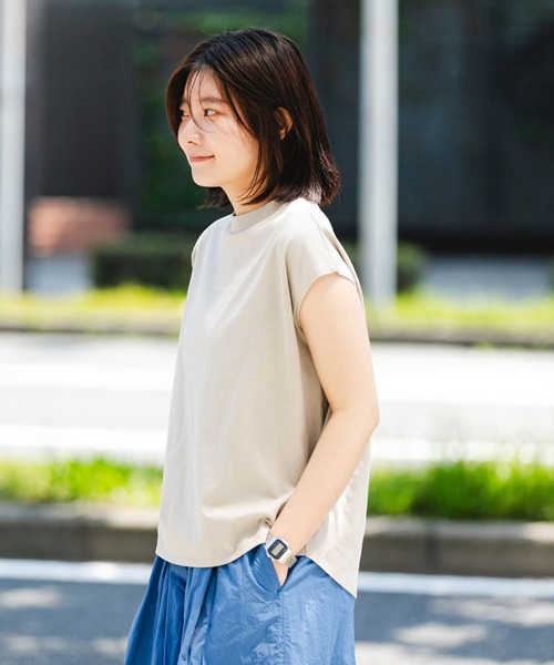 セール】フレンチスリーブカットソー（Tシャツ/カットソー