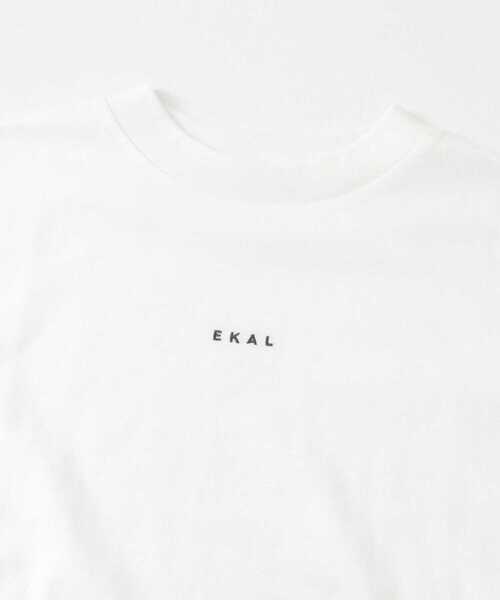 EKAL(エカル)の「フレンチスリーブカットソー(Tシャツ/カットソー・レディース・ブラック/ブルー系その他/ホワイト/ベージュ系その他・ONE)」の5枚目の写真