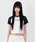 muahmuahi[A[Aj́uA'GEM/9 × .kom wmuah muah/[A[AxSTITCH RAGLAN FRILL HALF T-Shirt Xeb`O tn[t TVciTVc/Jbg\[jvbO[