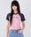 muahmuahi[A[Aj́uA'GEM/9 × .kom wmuah muah/[A[AxSTITCH RAGLAN FRILL HALF T-Shirt Xeb`O tn[t TVciTVc/Jbg\[jvbsN
