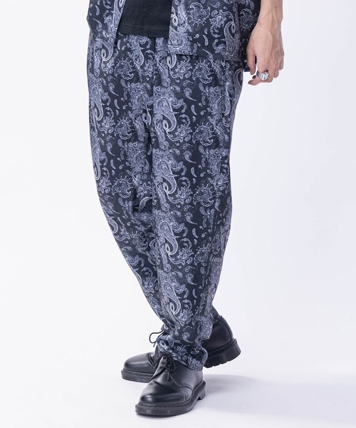 JOHN'S CLOSET(ジョンズクローゼット)の「【3】とろみジョーゼットマルチパターン 総柄プリント イージーパンツ ストレッチ/接触冷感/吸水速乾/UVカット(その他パンツ・メンズ・その他1/その他2/その他3/その他5/その他4/その他6・MEDIUM/LARGE/X-LARGE)」の8枚目の写真