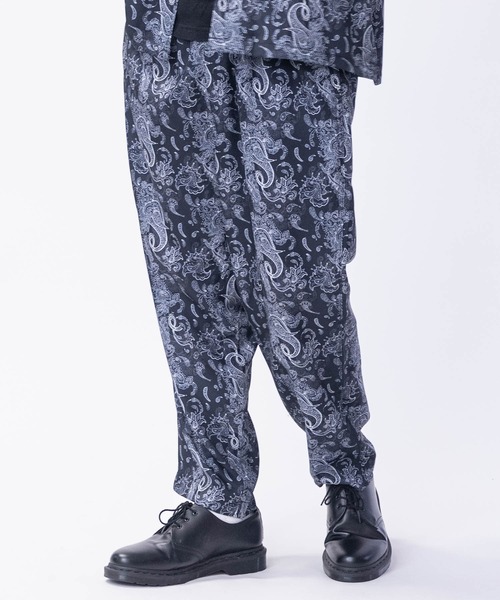 JOHN'S CLOSET(ジョンズクローゼット)の「【3】とろみジョーゼットマルチパターン 総柄プリント イージーパンツ ストレッチ/接触冷感/吸水速乾/UVカット(その他パンツ・メンズ・その他1/その他2/その他3/その他5/その他4/その他6・MEDIUM/LARGE/X-LARGE)」の9枚目の写真