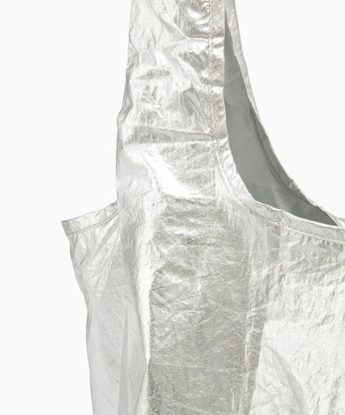 LAZY SUSAN（レイジースーザン）の「エコバッグ　グリッタースターＬＳ小（エコバッグ/サブバッグ・レディース・シルバー/ゴールド・FREE）」の11枚目の写真