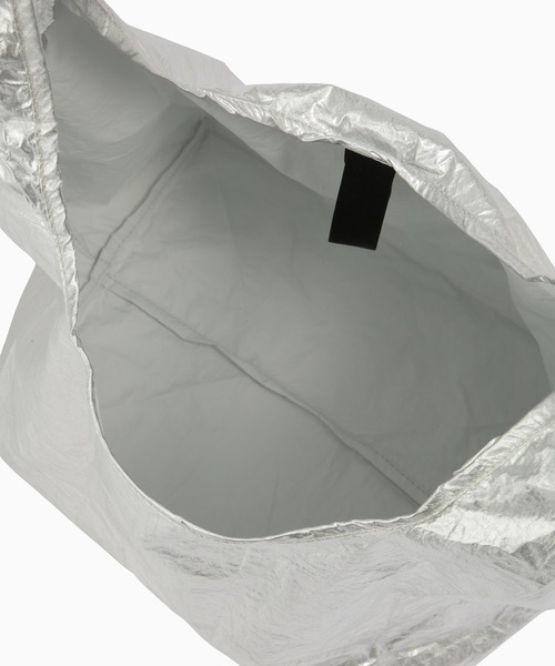 LAZY SUSAN（レイジースーザン）の「エコバッグ　グリッタースターＬＳ小（エコバッグ/サブバッグ・レディース・シルバー/ゴールド・FREE）」の13枚目の写真