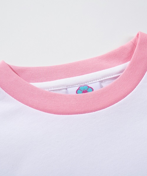 HOOK(フック)の「【HOOK】for girls 裾シャーリングレトロわんちゃんプリントリンガーTEE (SS)(Tシャツ/カットソー・レディース・ブラック/ホワイト・LARGE/SMALL/MEDIUM)」の9枚目の写真