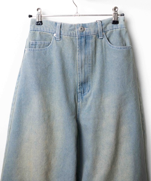 Lilamusant(リラミュゾン)の「【RS】【Bling leads】カーブデニムパンツ(デニムパンツ・レディース・ブラック系/ブルー系1/ブルー系2・FREE)」の15枚目の写真