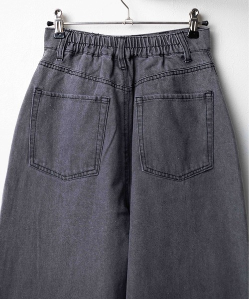 Lilamusant(リラミュゾン)の「【RS】【Bling leads】カーブデニムパンツ(デニムパンツ・レディース・ブラック系/ブルー系1/ブルー系2・FREE)」の6枚目の写真