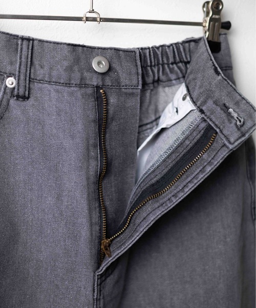 Lilamusant(リラミュゾン)の「【RS】【Bling leads】カーブデニムパンツ(デニムパンツ・レディース・ブラック系/ブルー系1/ブルー系2・FREE)」の5枚目の写真