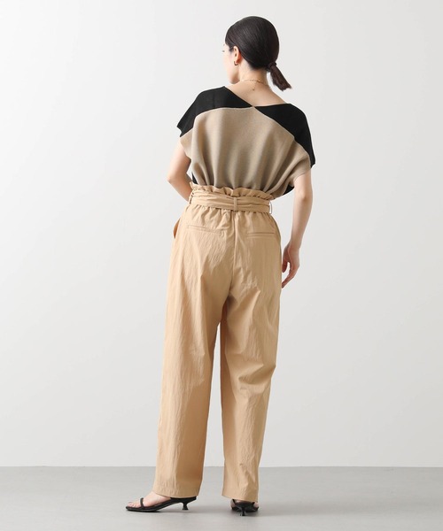 Gready Brilliant(グレディブリリアン)の「ベルト付ピンタックHWパンツ(その他パンツ・レディース・キャメル/グリーン・38)」の17枚目の写真