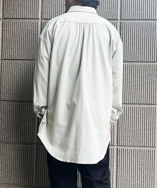 meagratia（メアグラーティア）の「side button long shirt（シャツ/ブラウス・メンズ・イエロー/ブラック/グレー系その他・2）」の16枚目の写真