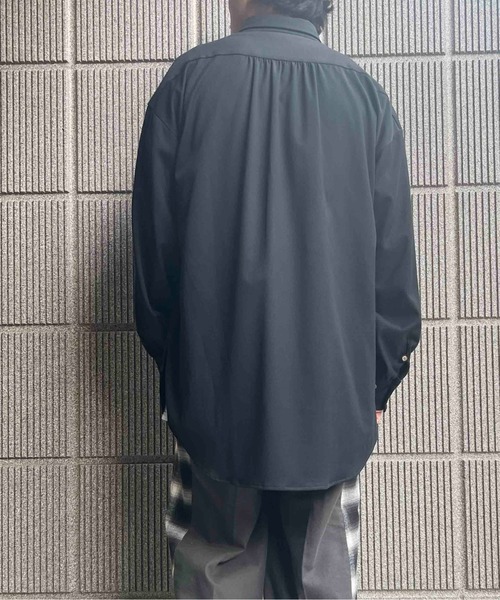 meagratia（メアグラーティア）の「side button long shirt（シャツ/ブラウス・メンズ・イエロー/ブラック/グレー系その他・2）」の11枚目の写真