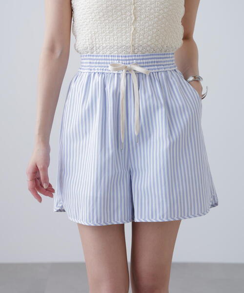 FREE'S MART（フリーズマート）の「◆〈セットアップ対応〉ストライプショートパンツ（その他パンツ・レディース・ホワイト系その他/ブラウン系その他・FREE）」の18枚目の写真