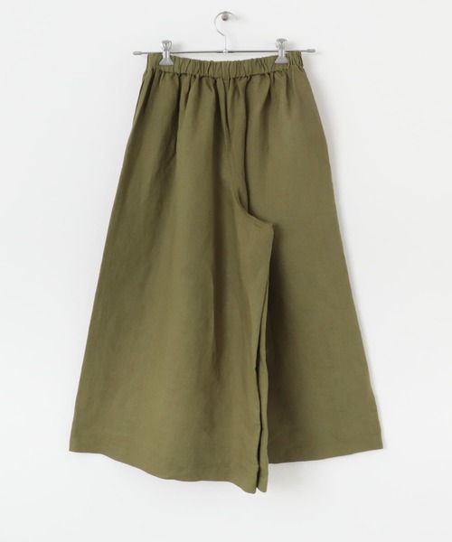 新品タグ付◉ NATURAL かぐれ　リネンレーヨンワイドパンツ　DOORS 新品タグ付◉ NATURAL かぐれ リネンレーヨンワイドパンツ DOORS