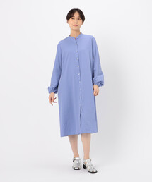 Gabardine K.T | ポコポコ平織り シャツドレス(ワンピース)