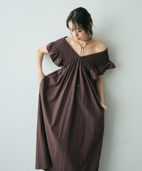 willfully 2wayアシメトリーシャーリングワンピ willfully 2wayアシメトリーシャーリングワンピ - メルカリ