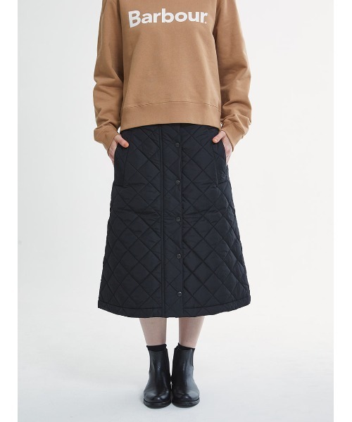 Barbour(バブアー)の「BEDALE キルティング スカート"Japan Exclusive"(スカート・レディース・カーキ/ブラック/ベージュ・MEDIUM/SMALL)」の20枚目の写真