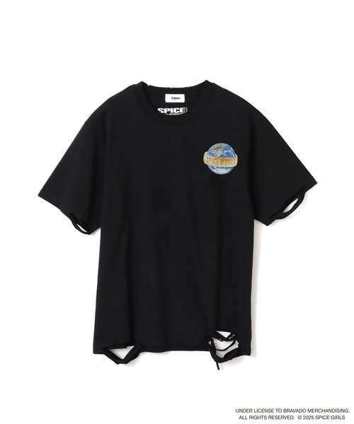 atmos pink x SPICE GIRLS Damage T-shirt / アトモス ピンク