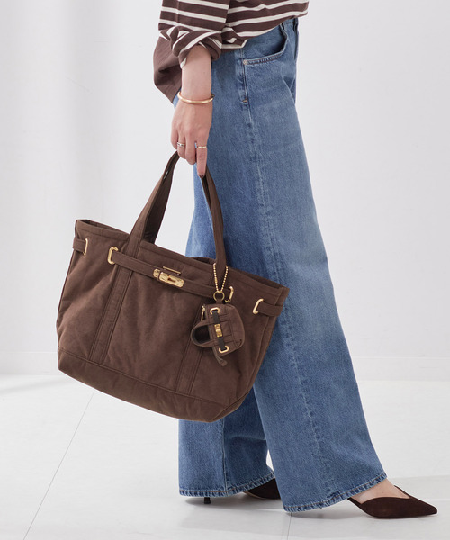 完売商品 sita parantica 別注 スエード チャーム付き トート M sita parantica（シータパランティカ）の「別注【SITA PARANTICA