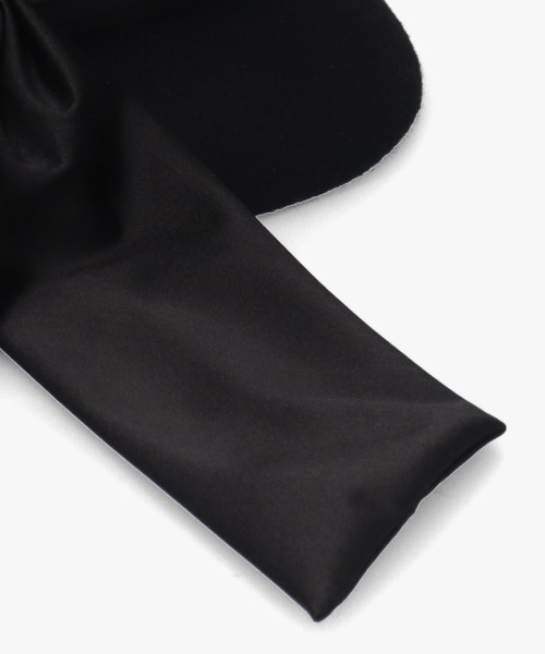 Chapeau d' O（シャポードオー）の「Chapeau d' O  Long Wo Casablanca EXC. / シャポードオー（ハット・レディース・ブラック/グレー・M/57.5cm）」の13枚目の写真