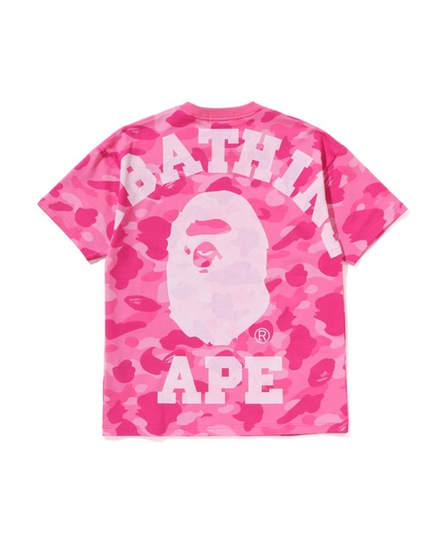 COLOR CAMO BIG COLLEGE TEE（Tシャツ/カットソー）｜A BATHING APE