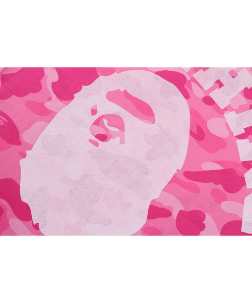 A BATHING APE（アベイシングエイプ）の「COLOR CAMO BIG COLLEGE TEE（Tシャツ/カットソー・レディース・ピンク/ネイビー・X-SMALL/SMALL）」の6枚目の写真