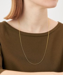 4℃ | K10イエローゴールド チェーンネックレス (60cm)(ネックレス)