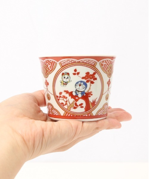 1898 九谷焼　猪口　4客　時代物 1898 九谷焼 猪口 4客 時代物 1898 九谷焼 猪口 4客 時代物 1898