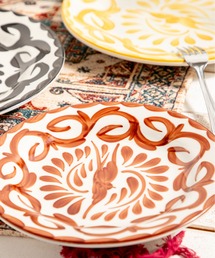 MILLION CARATS（ミリオンカラッツ）の「【ANFORA】食卓に彩りと温もりを添える、Puebra colorのデザートプレート（19cm）。メキシコの手仕事を感じる風合いが、日常に特別感をプラスしてくれる一枚（食器）」