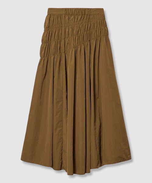 allureville（アルアバイル）の「ナイロンタフタシャーリングスカート（スカート・レディース・キャメル/レッド/ブラック・2）」の20枚目の写真