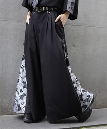 REZEN | 唐草文様ジャカードジップパンツ(その他パンツ)