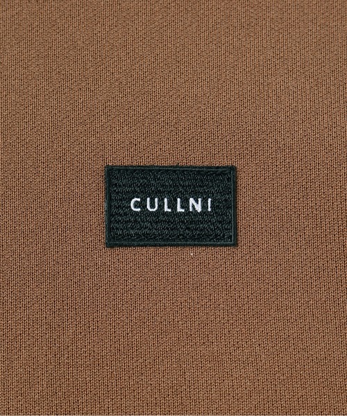CULLNI（クルニ）の「Embroidery Patch Half Zip Knit Hoodie（パーカー・メンズ・グレー/ブラック/ブラウン/ネイビー・2/1/0）」の10枚目の写真