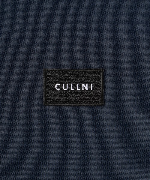 CULLNI（クルニ）の「Embroidery Patch Half Zip Knit Hoodie（パーカー・メンズ・グレー/ブラック/ブラウン/ネイビー・2/1/0）」の20枚目の写真