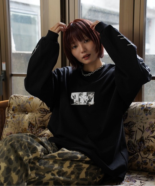 ATELANE(アテレーン)の「ATELANE / ヘビーウエイト/アソート/フォト/プリントロンTEE(Tシャツ/カットソー・メンズ・ホワイト系その他/ブラック系その他/ブラック/オフホワイト・LARGE/MEDIUM)」の14枚目の写真