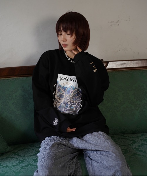 ATELANE(アテレーン)の「ATELANE / ヘビーウエイト/アソート/フォト/プリントロンTEE(Tシャツ/カットソー・メンズ・ホワイト系その他/ブラック系その他/ブラック/オフホワイト・LARGE/MEDIUM)」の22枚目の写真