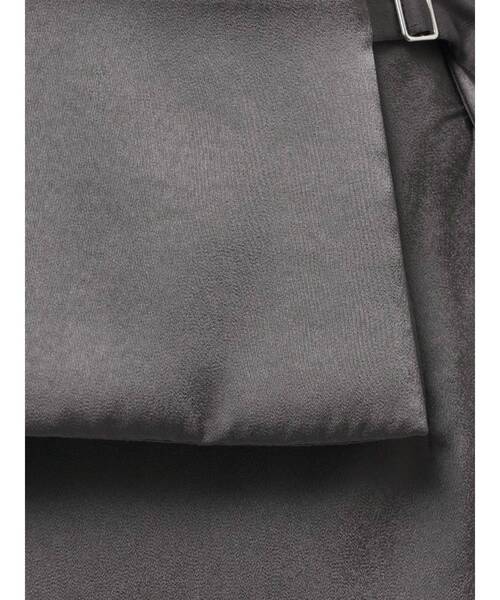 LAGUNAMOON（ラグナムーン）の「ラペルベルトセットナローフレアスカート（スカート・レディース・チャコールグレー/ベージュ・SMALL/MEDIUM）」の12枚目の写真