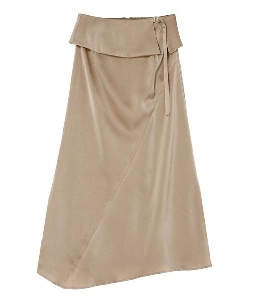 LAGUNAMOON（ラグナムーン）の「ラペルベルトセットナローフレアスカート（スカート・レディース・チャコールグレー/ベージュ・SMALL/MEDIUM）」の14枚目の写真