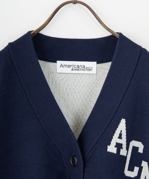 セール】[Americana/アメリカーナ] 別注 フロントロゴ ショート丈 V