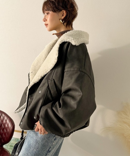 former ジャケット STYLEMIXER | パッファーフレアジャケット (ジャケット ) |SHEL'TTER