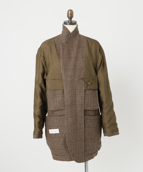 COUTURE D'ADAM/クチュールドアダム BIG JK グレンチェック