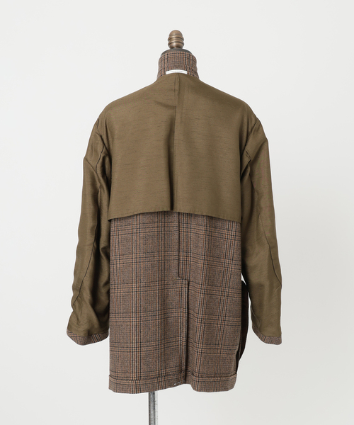 クチュールドアダム COUTURE D'ADAM グレンチェック ジャケット COUTURE D'ADAM/クチュールドアダム BIG JK グレンチェック