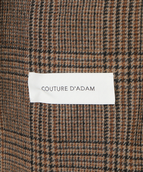 COUTURE D'ADAM/クチュールドアダム BIG JK グレンチェック